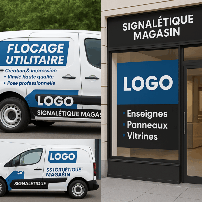 Flocage adhésif propulsagence